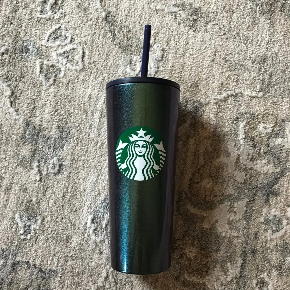 NWT Starbucks Stainless Steel Purple Tumbler